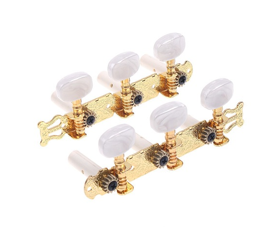 Alice Klasik Gitar 3+3 Gold Burgu Takımı