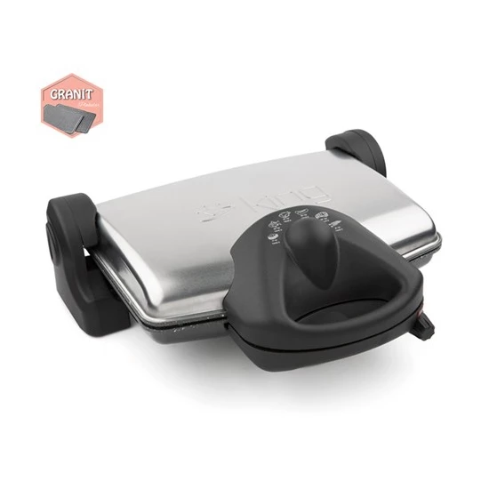 King P-637 Grillmax Granit Tost Makinesi