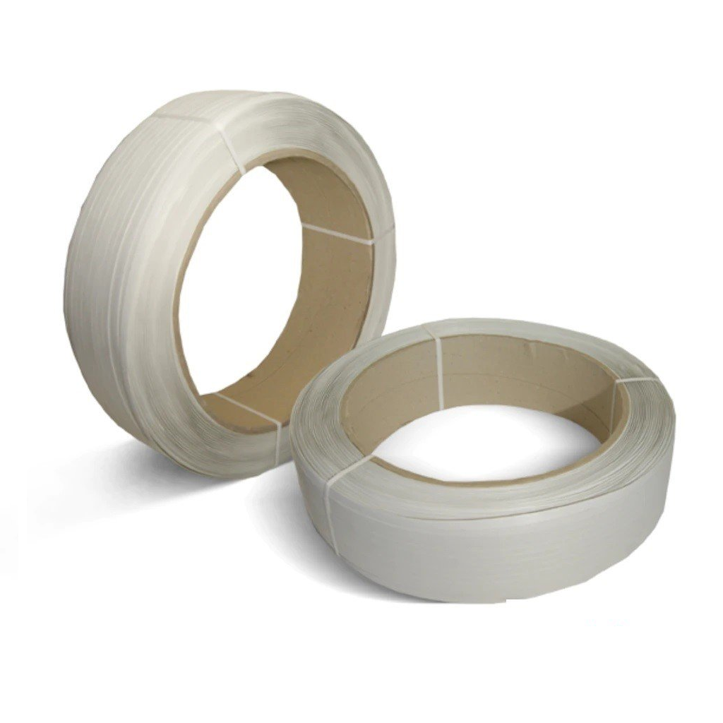 Ucuz Ambalaj 12 mm 0,80* 40*15 Beyaz Plastik Çember