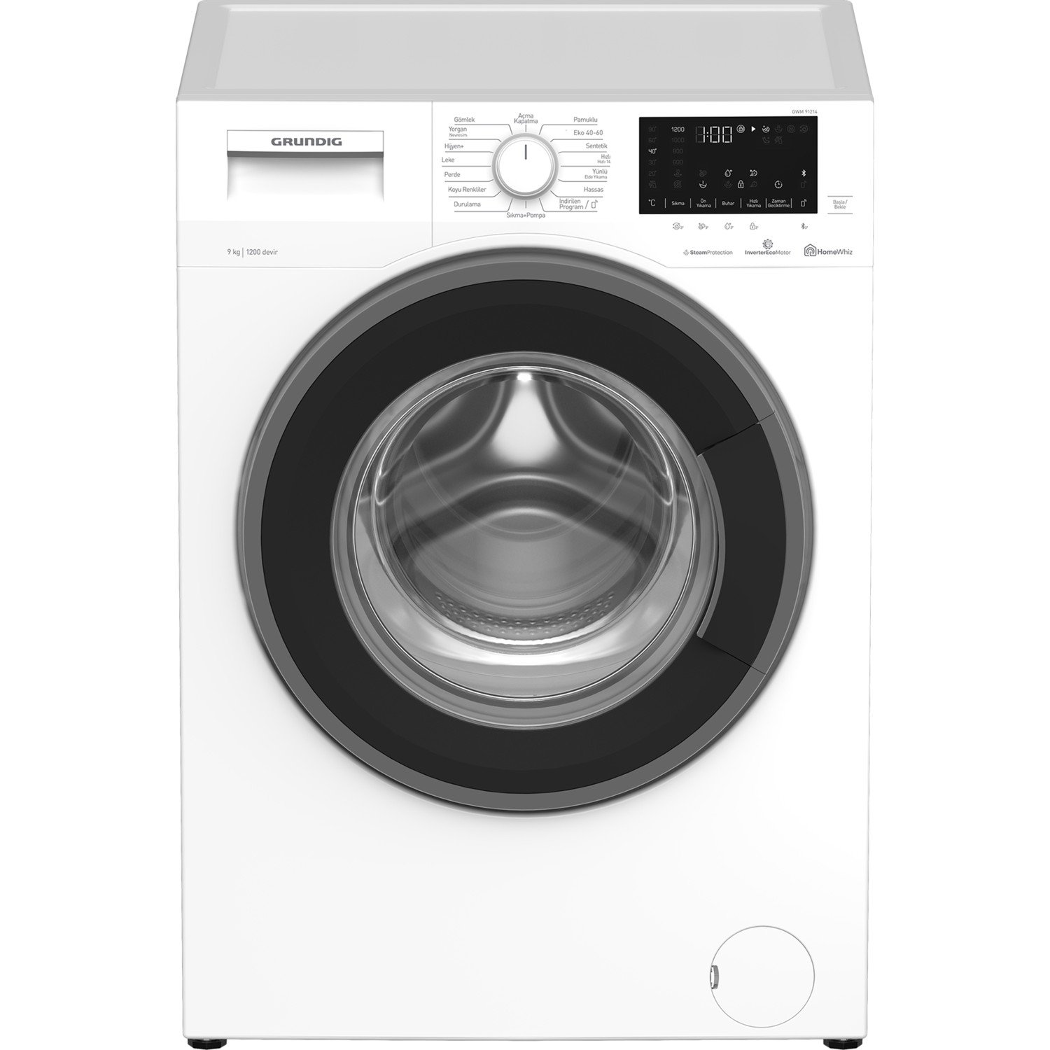 Grundig GWM 91214 B 9 kg 1200 Devir Çamaşır Makinesi
