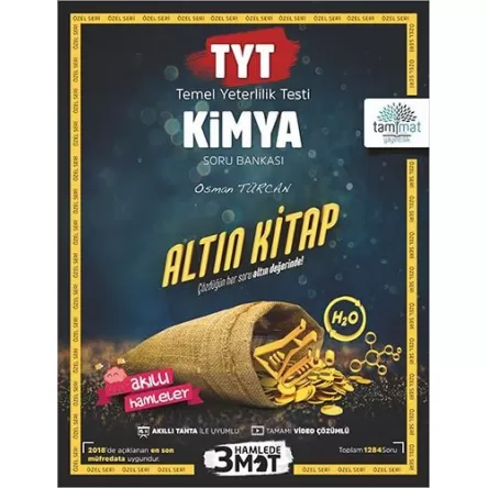 TYT Kimya Altın Kitap Tamamı Video Çözümlü Soru Bankası