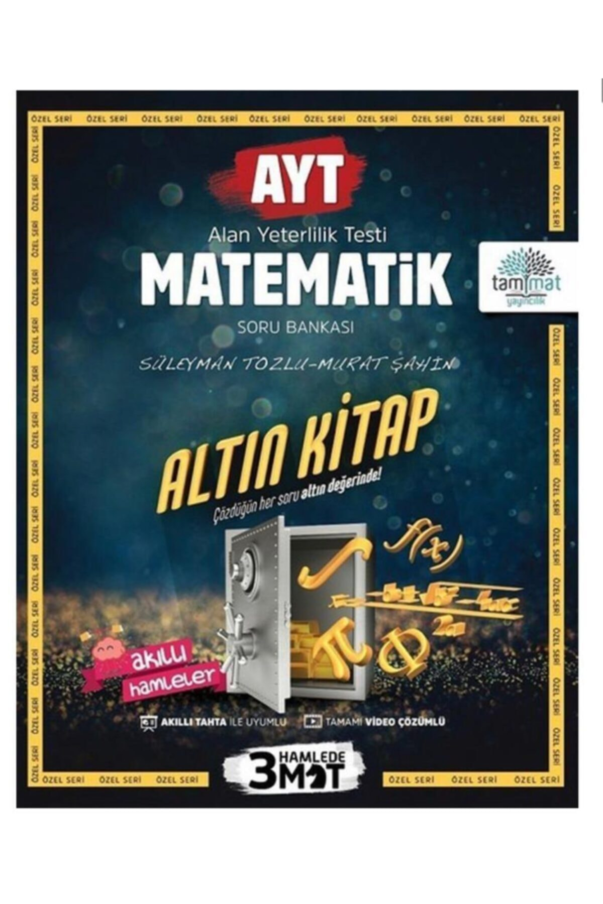AYT Matematik Altın Kitap Tamamı Video Çözümlü Soru Bankası