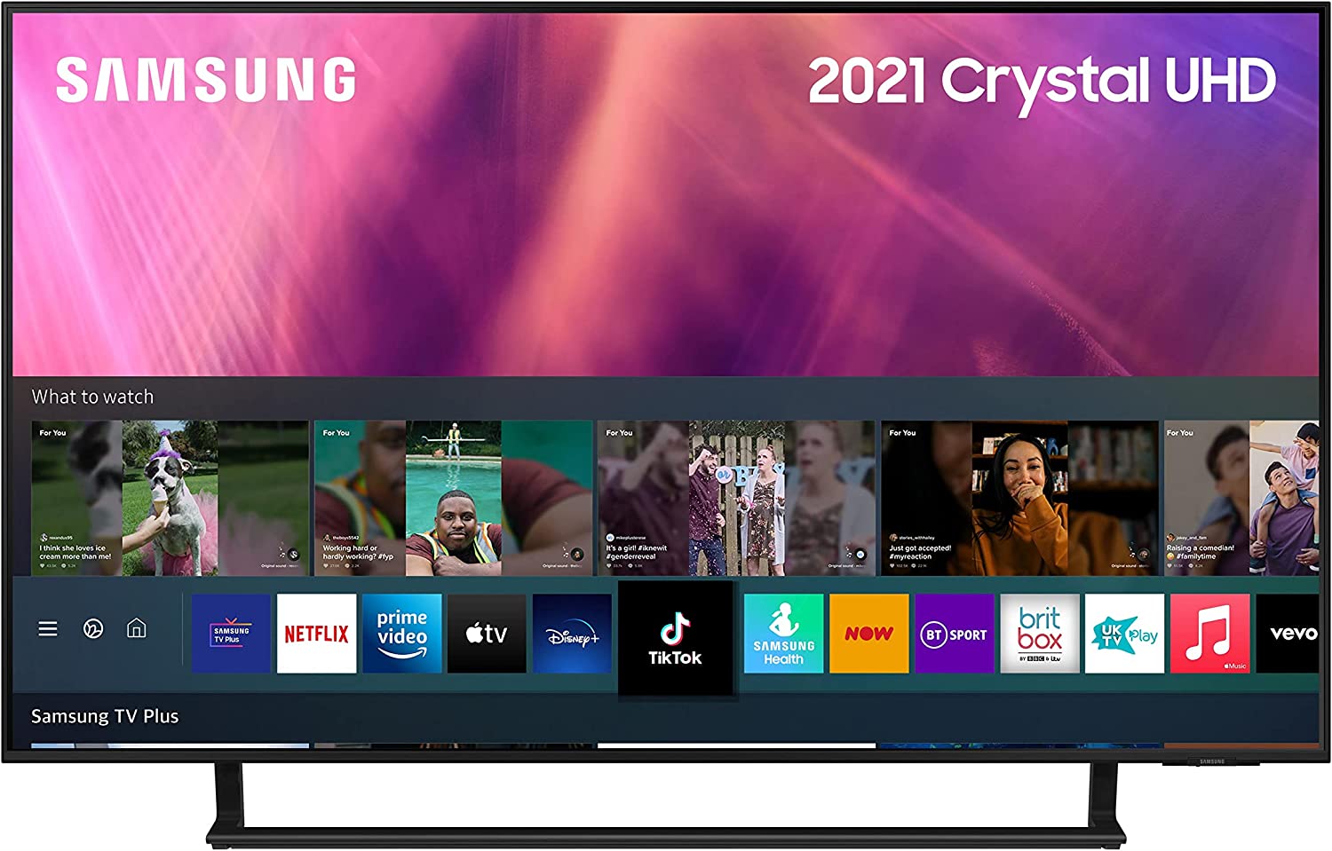 Samsung 55AU9000 55'' 139 Ekran Uydu Alıcılı Crystal 4K Ultra HD Smart LED TV