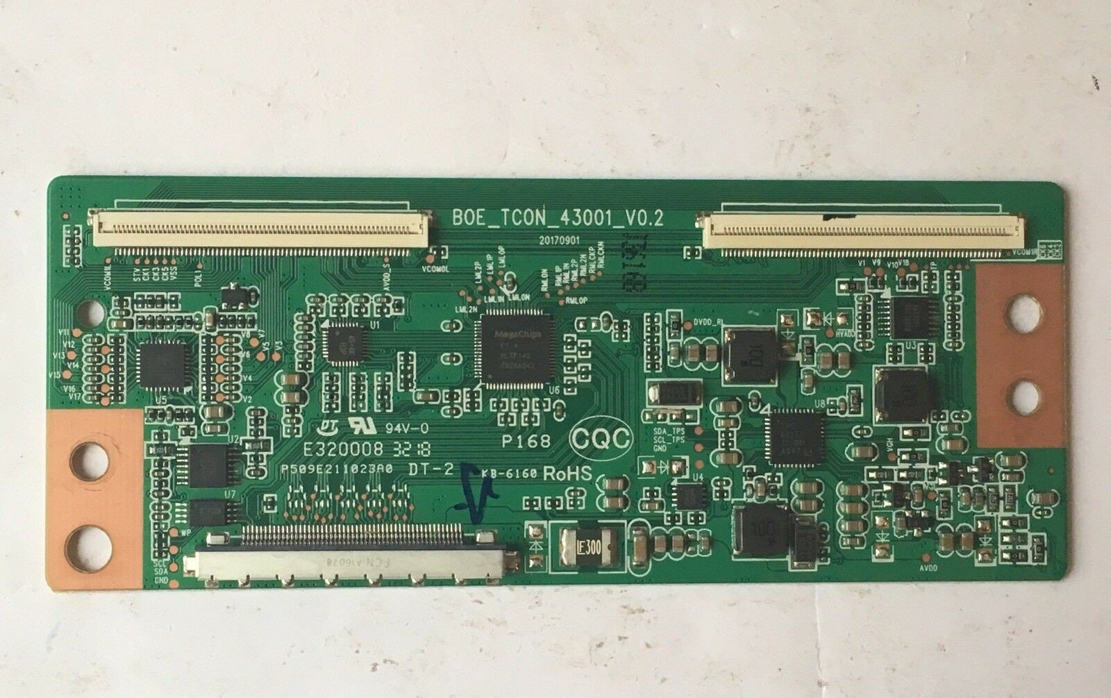 Boe_Tcon_43001_V0.2 Arçelik Grundıg Tcon Board