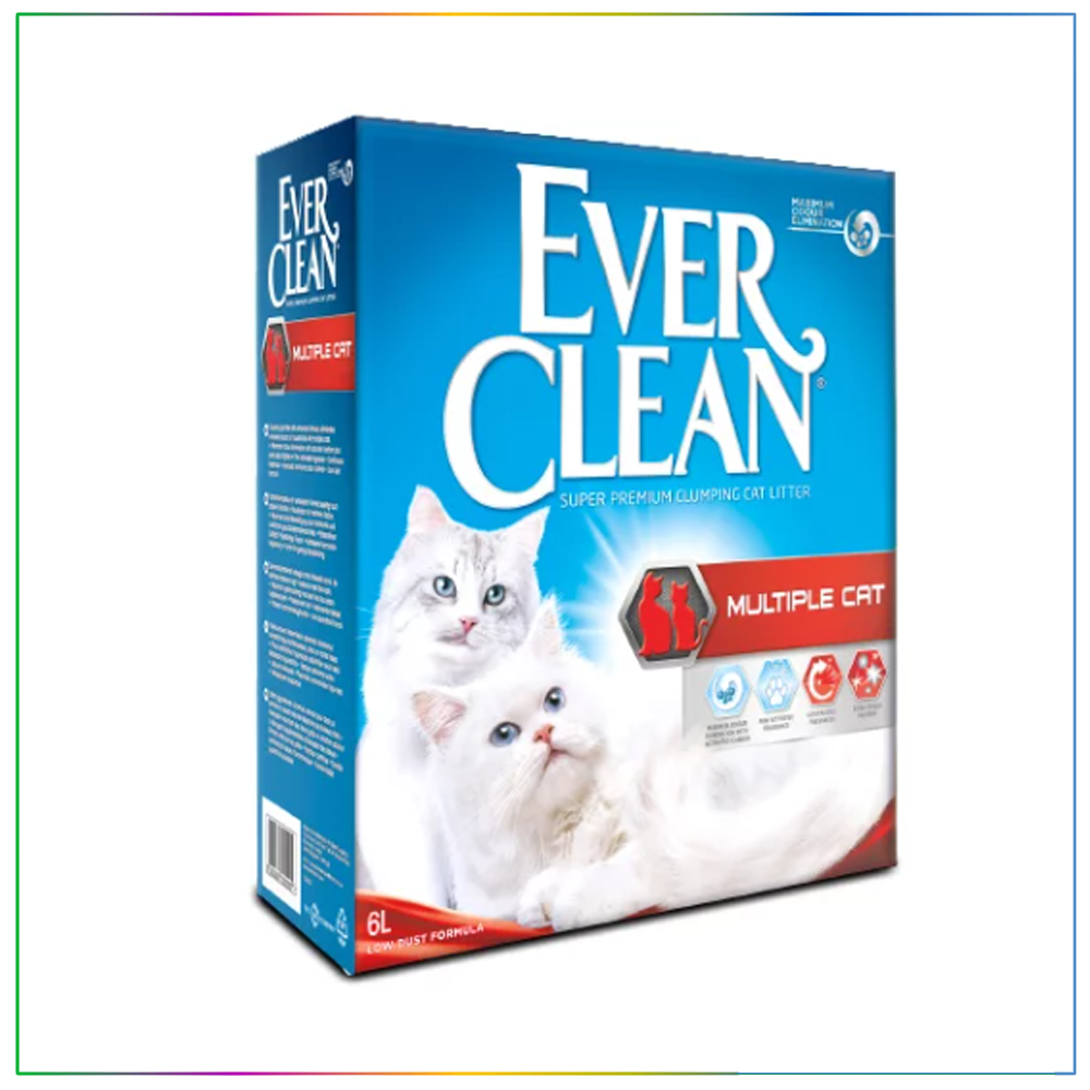 Ever Clean Multiple Çoklu Kullanıma Uygun 6 Litre Kedi Kumu
