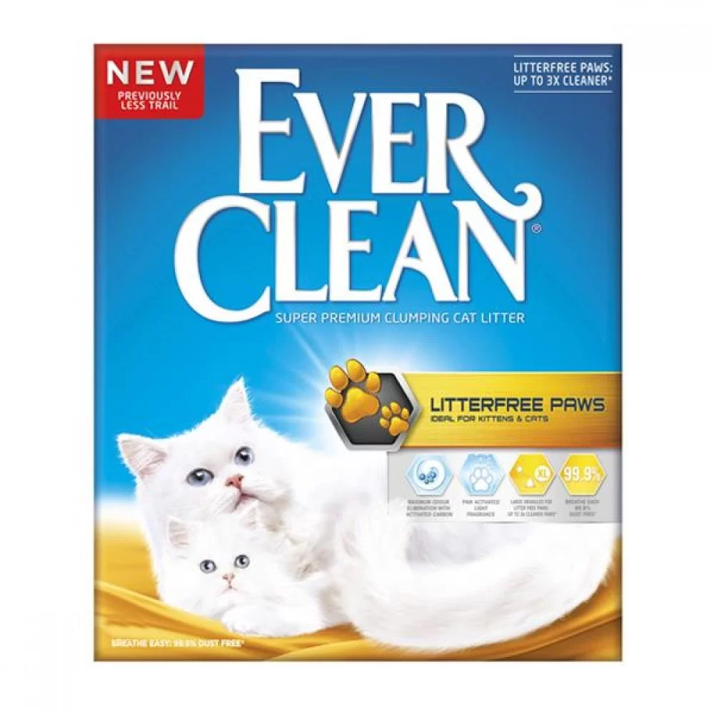 Ever Clean Litter Free Paws Patilere Yapışmayan 6 Litre Doğal Kedi Kumu