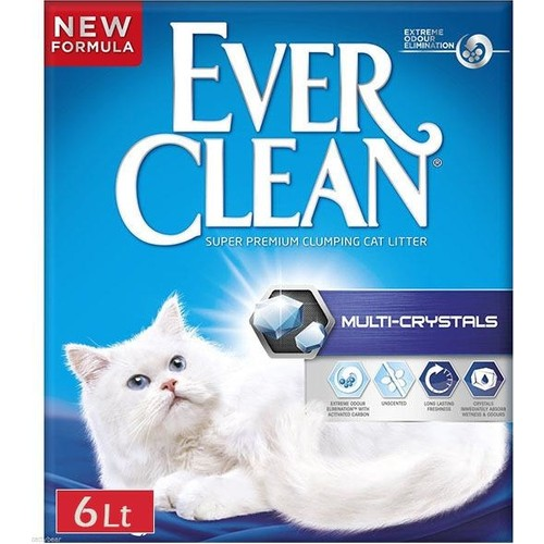 Ever Clean Multi Crystal Extra Güçlü Topaklaşan 6 Litre Kedi Kumu