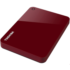 Toshiba 2,5 2TB Canvio Advance USB3.0 Kırmızı Taşınabilir Disk