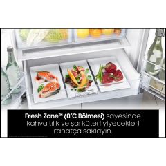 Samsung RB50RS334WW/TR 520 lt No-Frost Buzdolabı