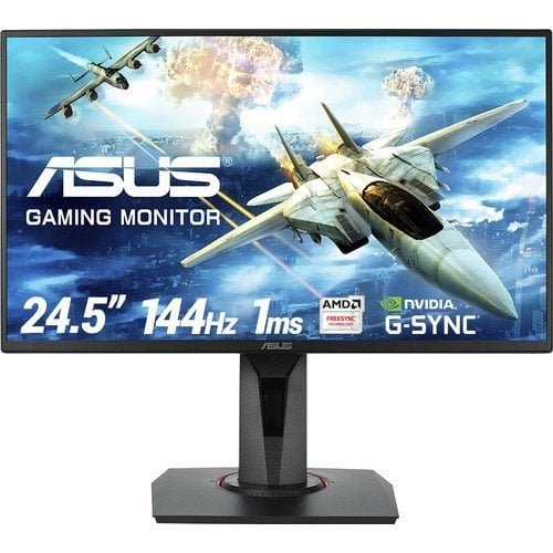 Asus VG258Q 24.5'' 144Hz 1ms (HDMI + Display + DVI-D) FreeSync GSync Full HD TN Oyuncu Monitör