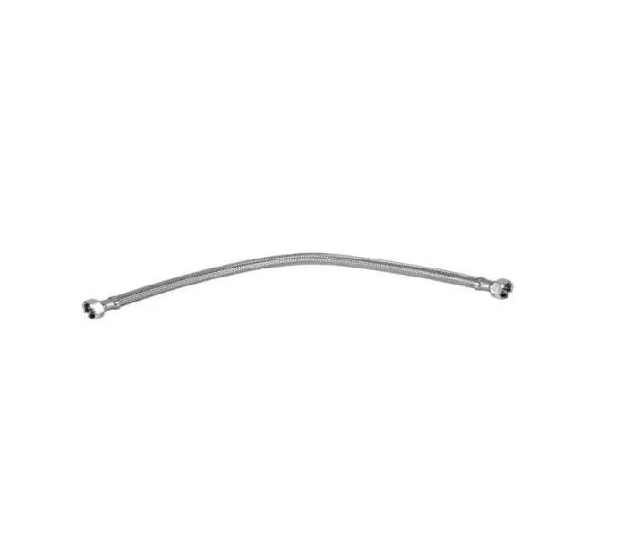 Tekzen Aqua 3/8 x 1/2 80 cm Çelik Flex Bağlantı Hortumu