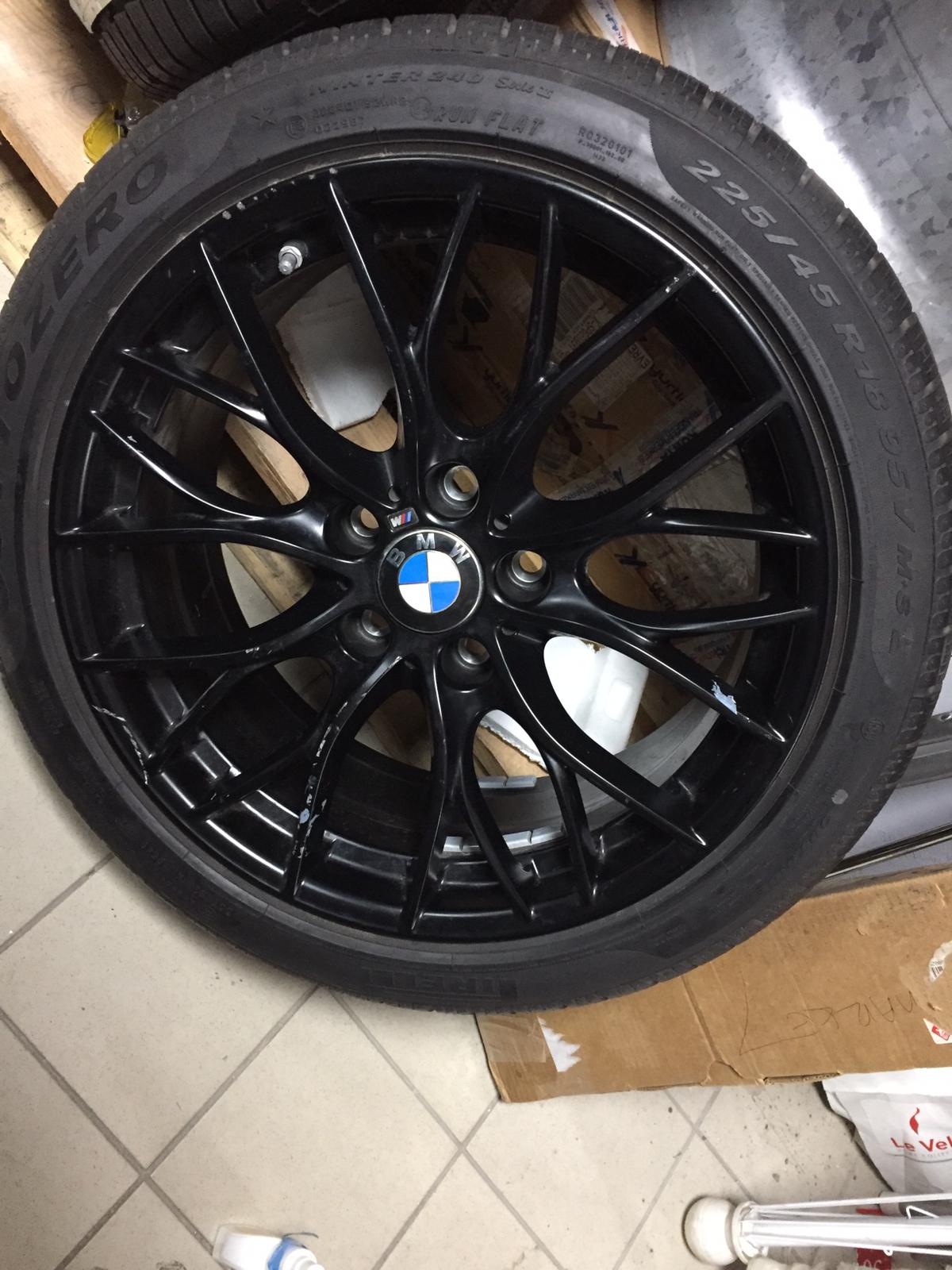 BMW 3 Serisi (F30) 18'' Double Spoke 405M Mat Siyah Jant
