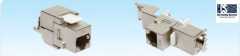Hcs J6a-00826 Rj-45 Ftp Cat 6A 180 Derece Keystone Jack
