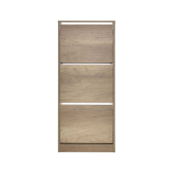 Adore Flat Duo Açık Ceviz (Tori) 3 Katlı Ayakkabılık