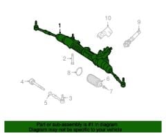 Mercedes-Benz (221-460-25-00) Direksiyon Kutusu