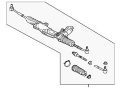Mercedes-Benz (A212 460 37 00) Kremayerli Direksiyon Kutusu