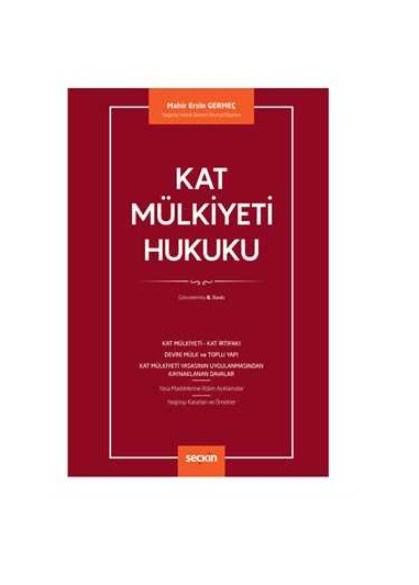 Kat Mülkiyeti Hukuku - Mahir Ersin GERMEÇ