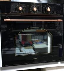 Lanova 6106RB02 60 Cm Siyah Rustik Fırın