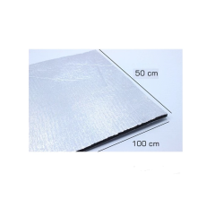 MasterCare PE 8 mm Kalınlık 50 cm x 1 Mt  Metalize Plaka Yansıtıcı Plaka
