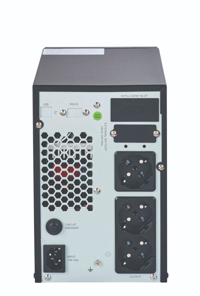 Tunçmatik Dexter 1 kVA 1/1 On-Line Led UPS