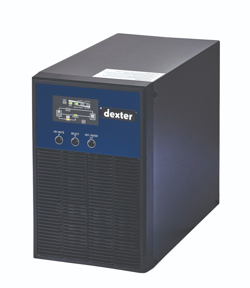 Tunçmatik Dexter 1 kVA 1/1 On-Line Led UPS