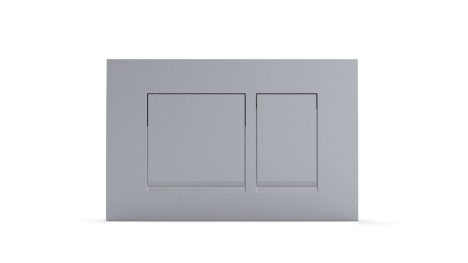 Serel P670180 Panel Mat Krom Gömme Rezervuar Kumanda Paneli