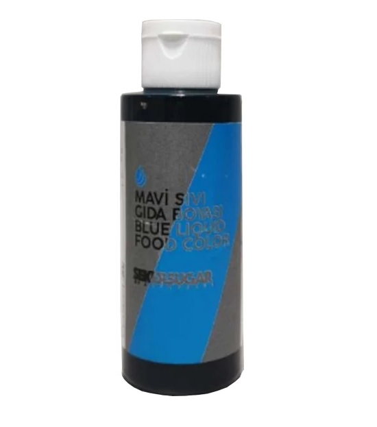 Şeker & Sugar Şeker Sugar 120 ML. Mavi Sıvı Gıda Boyası