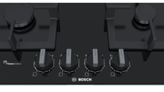Bosch PPH6A6B20 Wok Gözlü Siyah Cam Ankastre Ocak
