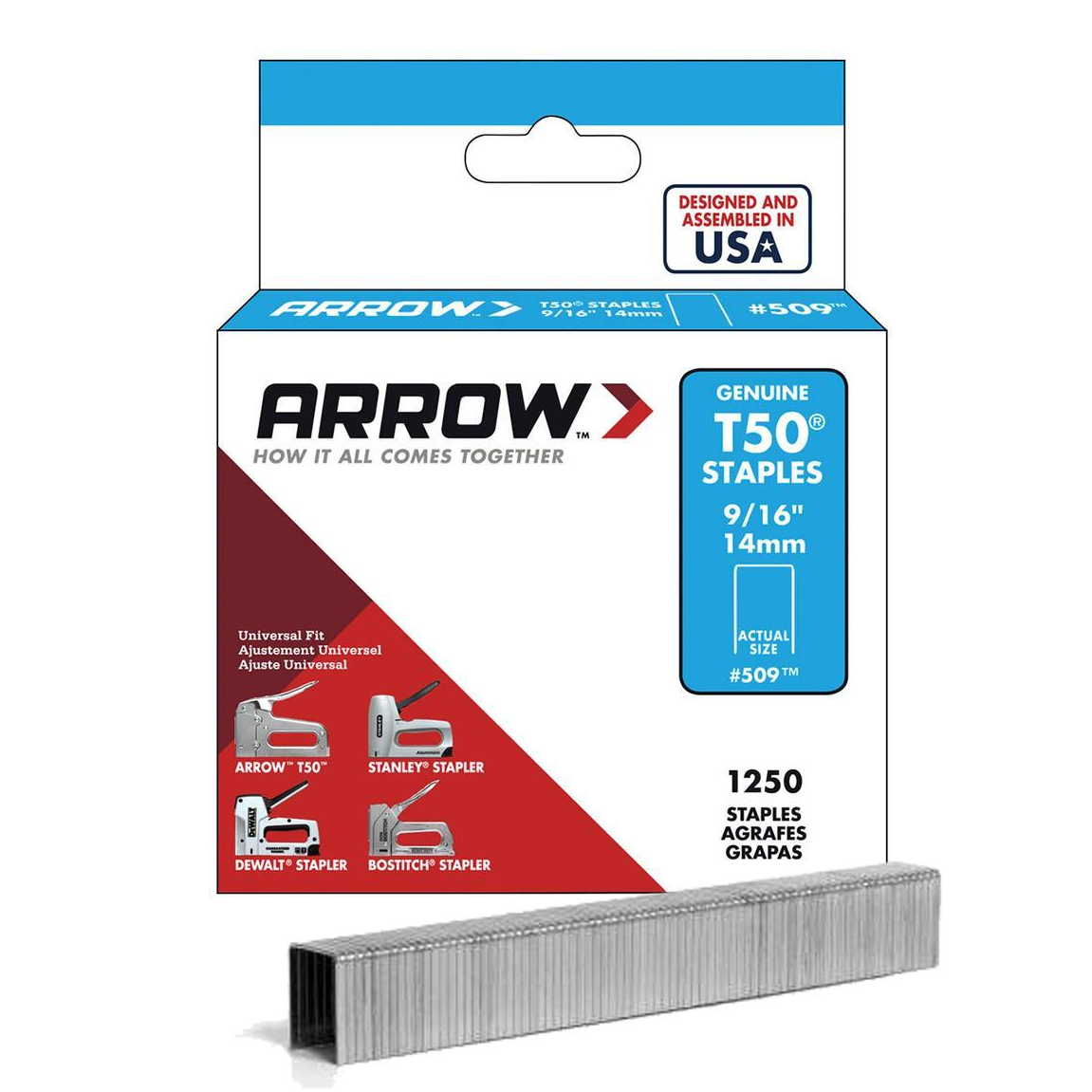Arrow AR509 14mm 1250 Adet Profesyonel Zımba Teli
