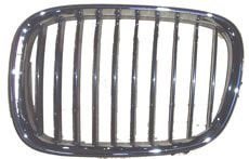 Bmw 5 Serı- E39- 1996-2000 Oem [511138159316] Ön Sağ Nikelajlı Siyah Panjur