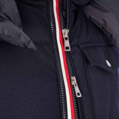 MONCLER Brazeau Dark Blue Mont