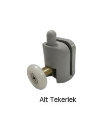 Plastik 8'li Set Duşakabin Tekerleği