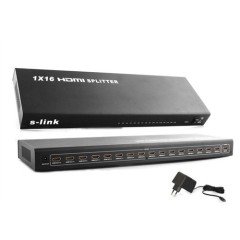 S-Link Sl-Lu626 16 Port Hdmı 1080P 3D Splitter