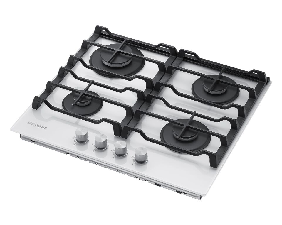 Samsung NA64M7100AW Ankastre Beyaz Cam Ocak