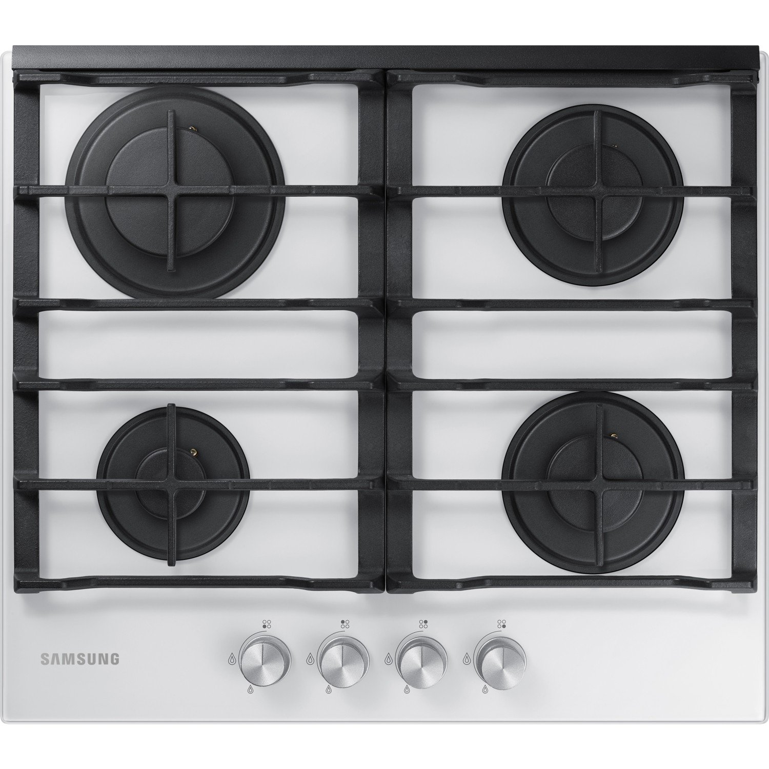 Samsung NA64M7100AW Ankastre Beyaz Cam Ocak