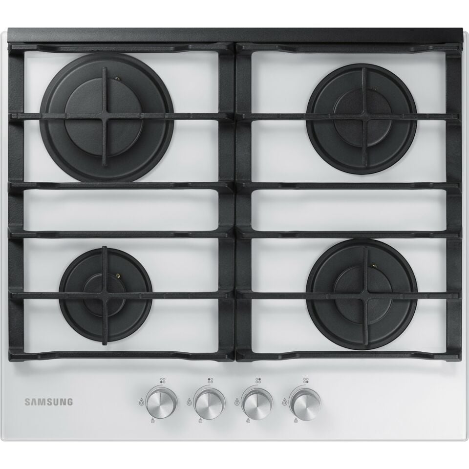 Samsung NA64M7100AW Ankastre Beyaz Cam Ocak