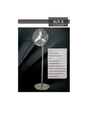 Dijitsu DJT-X Yüksek Performanslı Ayaklı Metal Vantilatör