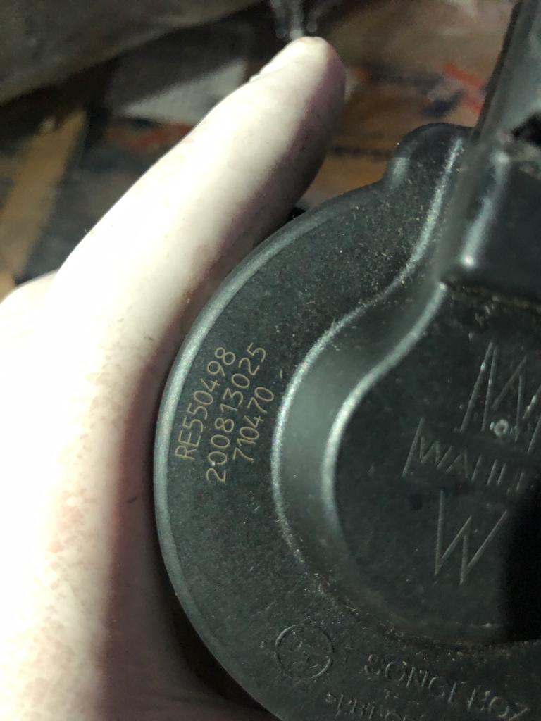 John Deere RE550498 5 Pinli Egr Valf Motoru