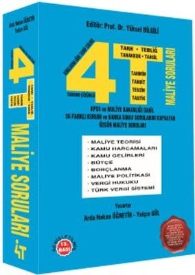 4T Maliye Soruları - Arda Hakan Öğretir