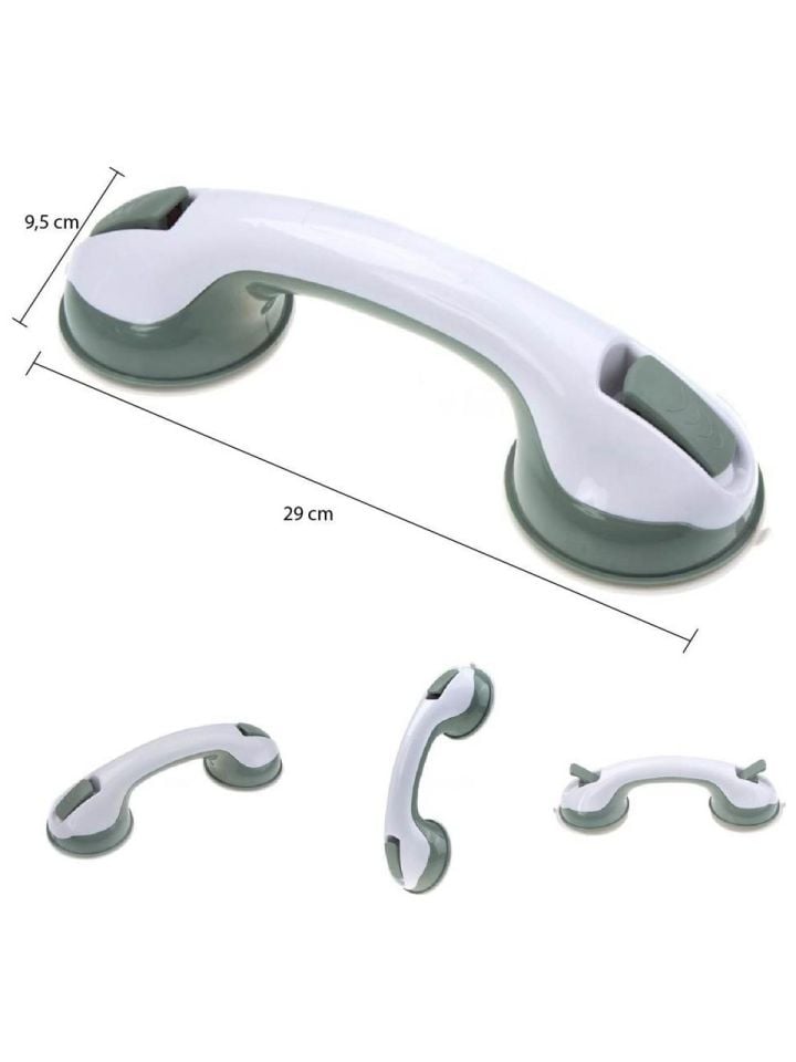 Poly Çift Kilit Vantuzlu Banyo Tutacağı Vakum Tutucu