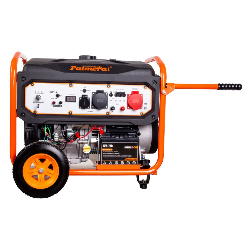 Palmera PA13000JMD 12.5 kVA Benzinli Monofaze Trifaze Dual Jeneratör