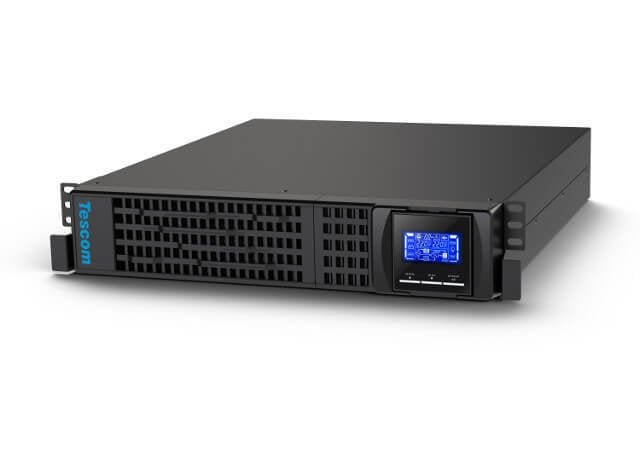 TESCOM TEOS 3000 RT RACK TİP 1FAZ/ 3 Kva 6X9 AH Online UPS