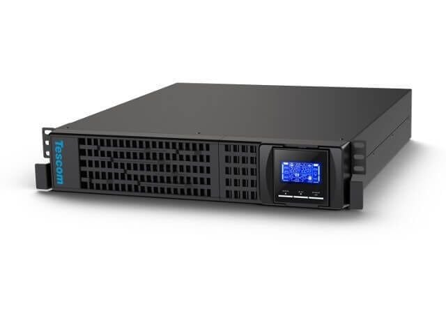 TESCOM TEOS 3000 RT RACK TİP 1FAZ/ 3 Kva 6X9 AH Online UPS