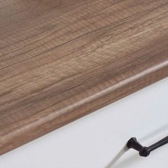 Parlak Beyaz Ankastre Modüllü 240 Cm Mutfak Dolabı