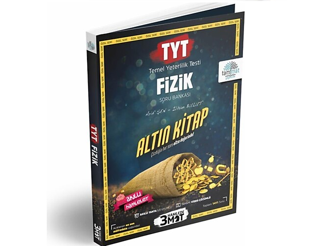 TYT Fizik Altın Kitap Tamamı Video Çözümlü Soru Bankası