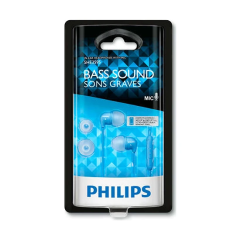 Philips SHE3595BL Mavi Mikrofonlu Kulak İçi Kulaklık