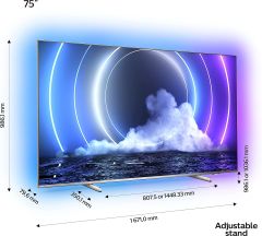 PHILIPS 75PML9506 75'' 189 Ekran Uydu Alıcılı Android Smart 4K Ultra HD MiniLED TV